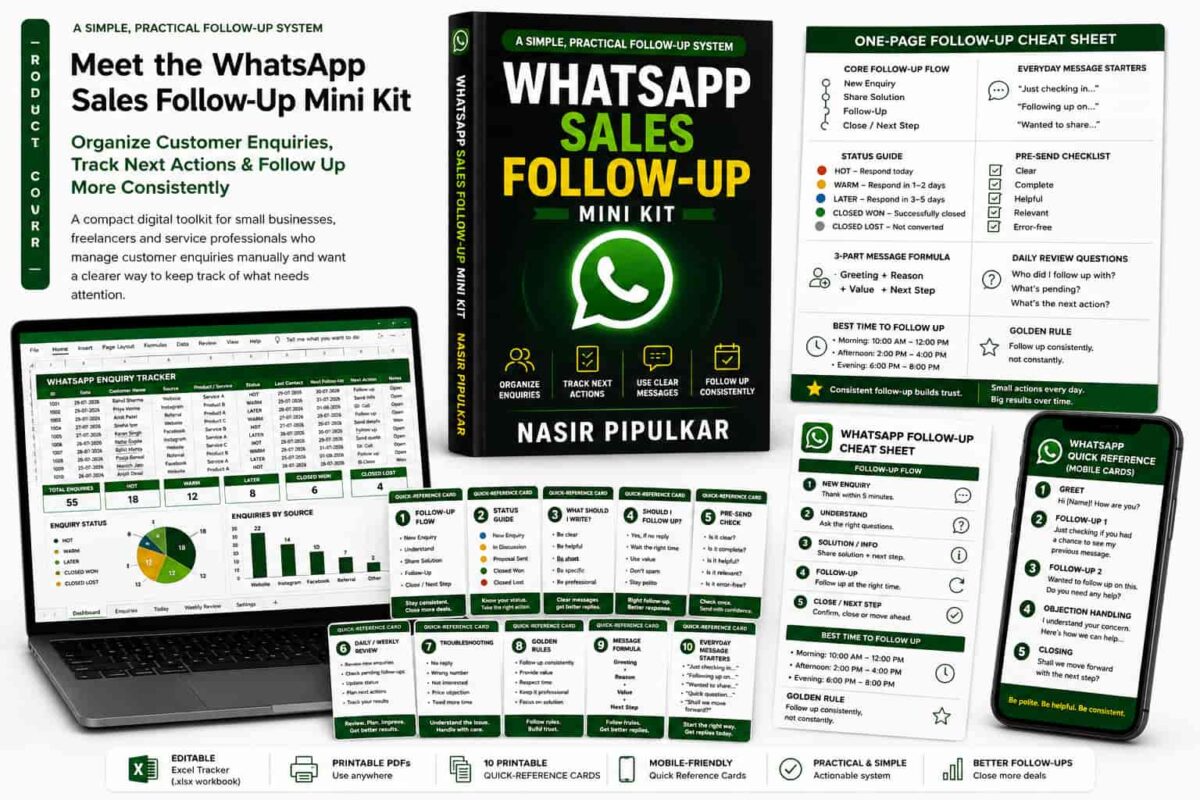 WhatsApp Sales Follow-Up Mini kit